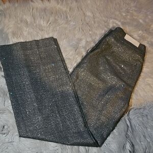 Chico's Black and White Checkered Pants